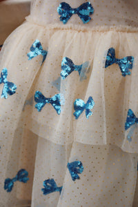 yvonne fairy dress - bowie blue