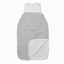 Load image into Gallery viewer, Clever Year Round Sleeping Bag 1.5 TOG - Grey stripe