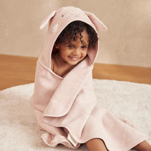 Load image into Gallery viewer, Bunny Hooded Baby Bath Towel