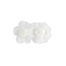 Load image into Gallery viewer, Clip // Chiffon Roses - White