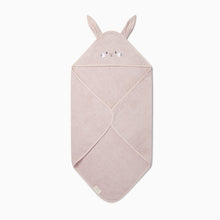 Load image into Gallery viewer, Bunny Hooded Baby Bath Towel