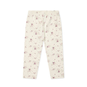 Organic Cotton Everyday Legging - Sweet William Floral Natural