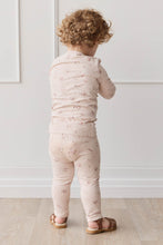 Load image into Gallery viewer, Organic Cotton Everyday Legging - Petite Fleur Soft Peony