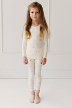 Load image into Gallery viewer, Bamboo Ari Long Sleeve Pyjama Set - Cherry Love Parchment