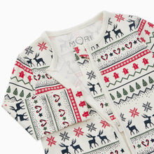 Load image into Gallery viewer, Fairisle Print Clever Zip Sleepsuit