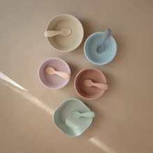 將圖片載入圖庫檢視器 Silicone Suction Bowl (Powder Blue)