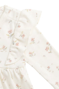 Organic Cotton Vivienne Playsuit - Emilia Egret