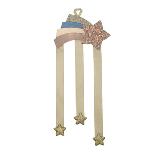 Shooting star wall hanger