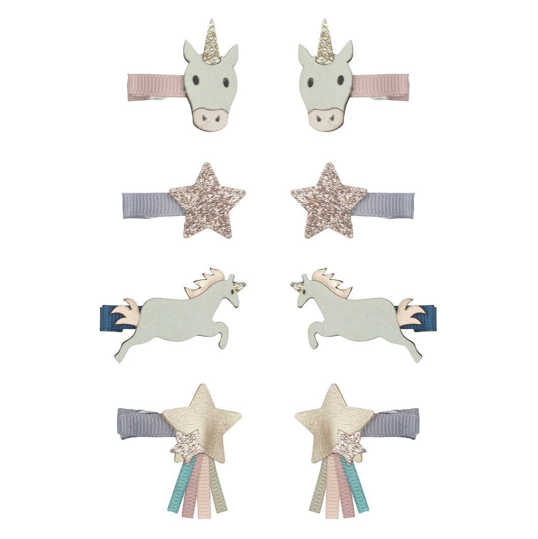 Unicorn mini clips