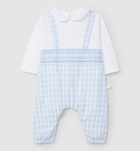 Load image into Gallery viewer, Two-in-one smocked romper with print