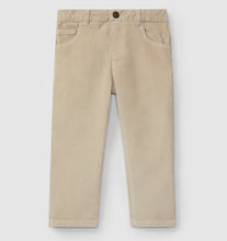 Load image into Gallery viewer, Micro-corduroy pants with four pockets - Sand