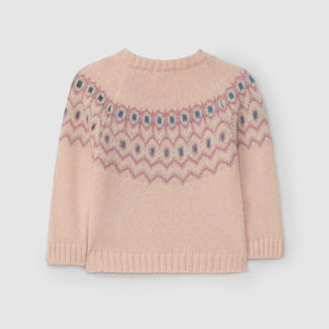 Jacquard knit jumper