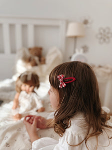 Clip | Christmas Gingham Bows