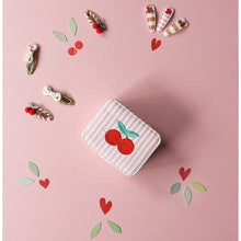 將圖片載入圖庫檢視器 Stripy Cherry Jewellery Box