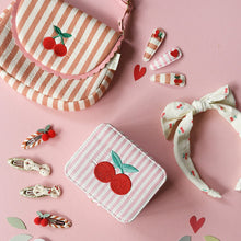 將圖片載入圖庫檢視器 Stripy Cherry Jewellery Box