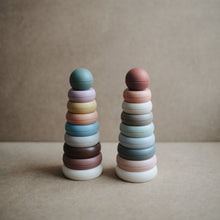 Load image into Gallery viewer, Stacking Rings Toy | Made in Denmark (Rustic)