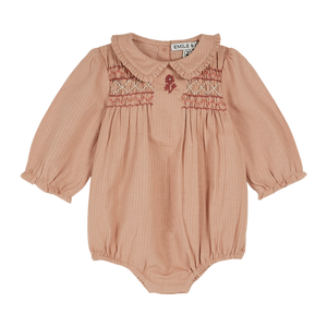 POWDER SMOCKED SHORT