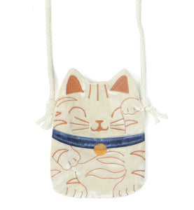 GIRLS LUCKY CAT SLINGBAG