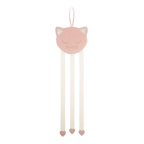 Clara Cat 3 Ribbon Clip Hanger