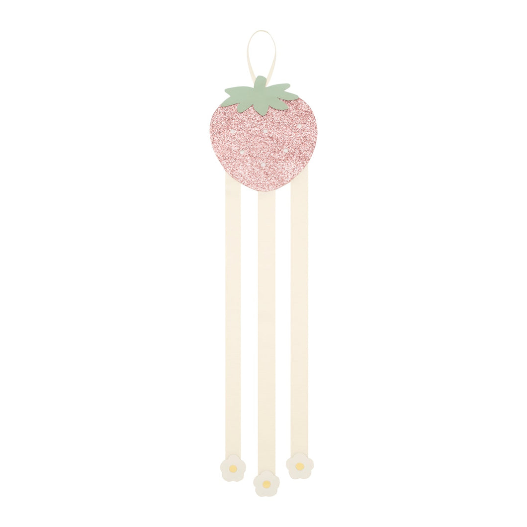 Sweet Strawberry 3 Ribbon Clip Hanger