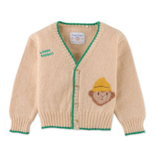 將圖片載入圖庫檢視器 BABY BOYS WANA BANANA EMBRO AND MONKEY INTARSIA CARDIGAN