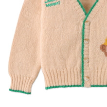 將圖片載入圖庫檢視器 BABY BOYS WANA BANANA EMBRO AND MONKEY INTARSIA CARDIGAN