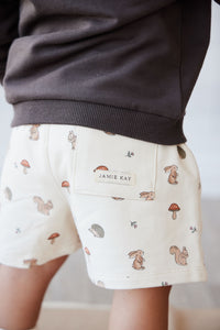 Organic Cotton Jalen Short - Woodland Friends