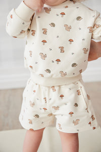 Organic Cotton Jalen Short - Woodland Friends