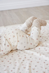 Organic Cotton Wrap Blanket - Woodland Friends