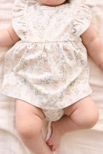 Load image into Gallery viewer, Organic Cotton Elianna Playsuit - Moons Garden Lavender