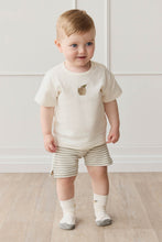 Load image into Gallery viewer, Pima Cotton Hunter Tee - Parchment Fresh Apple