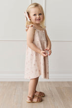 Load image into Gallery viewer, Organic Cotton Gracelyn Dress - Petite Fleur Soft Peony