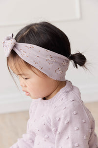 Organic Cotton Headband - Lulu Bloom Iris