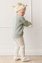 將圖片載入圖庫檢視器 Organic Cotton Everyday Legging - Dainty Egret Blues