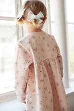 Load image into Gallery viewer, Organic Cotton Charlotte Dress - Petite Fleur Soft Peony