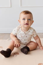 Load image into Gallery viewer, Organic Cotton Hudson Short Sleeve Bodysuit - Foraging Friends