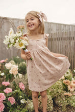 Load image into Gallery viewer, Organic Cotton Gracelyn Dress - Petite Fleur Soft Peony