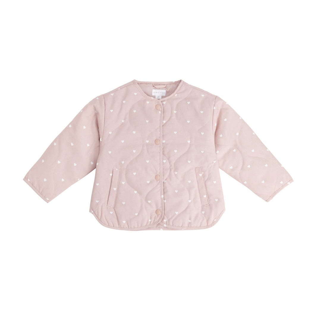 Cassie Jacket - Petite Heart Old Rose