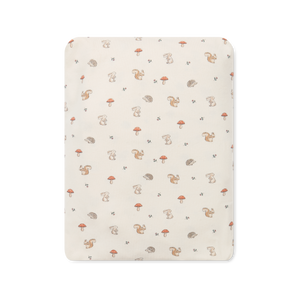 Organic Cotton Cot Sheet - Woodland Friends