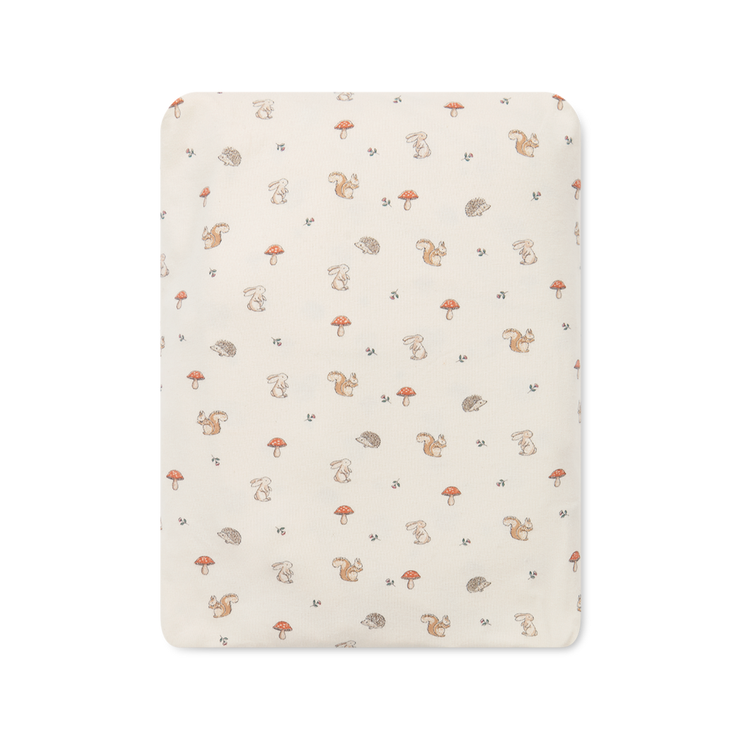 Organic Cotton Cot Sheet - Woodland Friends