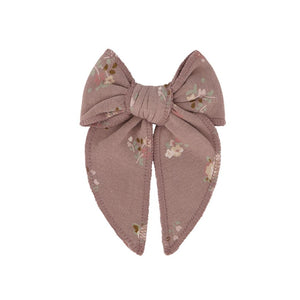 Organic Cotton Bow - Petite Fleur Antler