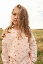 Load image into Gallery viewer, Organic Cotton Bobbie Sweatshirt - Petite Fleur Soft Peony