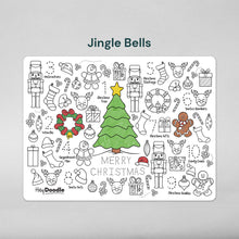 將圖片載入圖庫檢視器 Jingle Bells Classic Colouring &amp; Doodle Mat