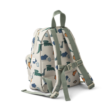 Load image into Gallery viewer, ALLAN BACKPACK - DINOSAURS / MIST