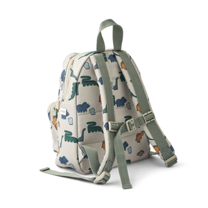 ALLAN BACKPACK - DINOSAURS / MIST