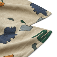 Load image into Gallery viewer, LEWIS MUSLIN CLOTH 2 PACK - DINOSAURS MIX