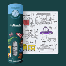 將圖片載入圖庫檢視器 Toot Toot Honk Mini Colouring &amp; Doodle Mat