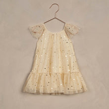 Load image into Gallery viewer, EDIE DRESS || CHAMPAGNE STARS