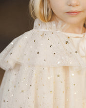 Load image into Gallery viewer, TULLE CAPE || CHAMPAGNE STARS