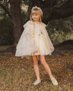 TULLE CAPE || CHAMPAGNE STARS